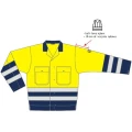 Ostrzegawcza bluza robocza HI-VIS EN ISO 20471 - kolor żółty