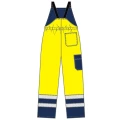 Ostrzegawcze Spodnie Robocze ogrodniczki Hi-Vis EN ISO 20471 - kolor żółty