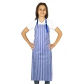 Fartuch wodoochronny w niebiesko białe paski
