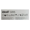 Rękawice nitrylowe ideall GRIP+ czarne - 50 sztuk