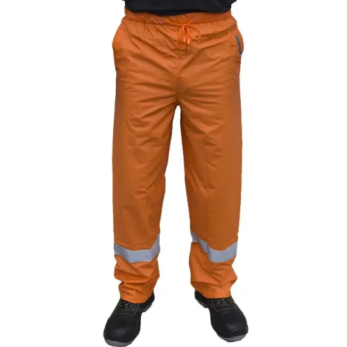 Spodnie przeciwdeszczowe GROSVENOR pomarańczowe