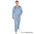 Spodnie medyczne męskie - kolor błękitny - komplet