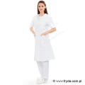 Spodnie damskie TEMIDA (komplet) - kolor biały