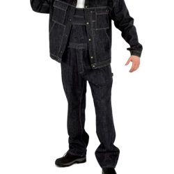 Spodnie Ogrodniczki Jeans black denim