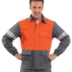 Bluza długa Multiochronna  CE EN 340, EN 13034, EN 1149-5, EN ISO 11611, EN ISO 11612