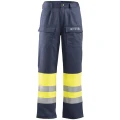 Spodnie do pasa Multiochronne Hi-Vis - kolor granatowy CE EN ISO 13688 EN ISO 11611 EN ISO 11612 EN 13034 EN 1149-5 EN ISO 20471