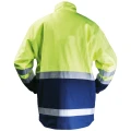 Kurtka Multiochronna Ocieplana Hi-Vis - kolor granatowy CE EN ISO 13688 EN ISO 11611 EN ISO 11612 EN 13034 EN 1149-5 EN ISO 20471