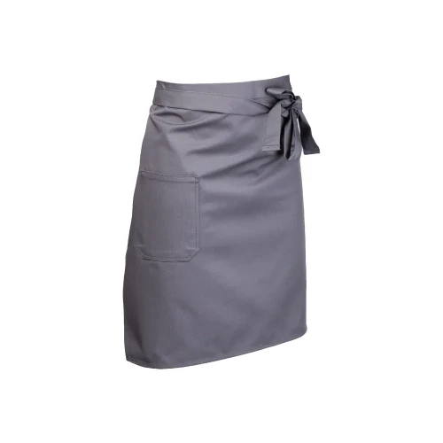 Zapaska kelnerska 60 cm z kieszenią - kolor szary