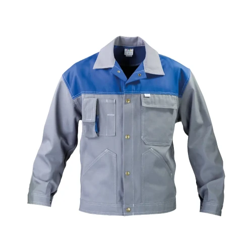 Bluza robocza z paskiem PROFI - kolor szaro-niebieski