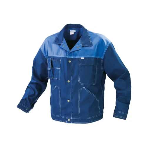 Bluza robocza z paskiem PROFI - kolor granatowo-niebieski