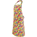 Fartuch kucharski przedni - z nadrukiem owoców