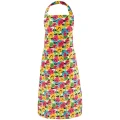 Fartuch kucharski przedni - z nadrukiem owoców