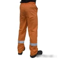 Spodnie przeciwdeszczowe GROSVENOR pomarańczowe - tył