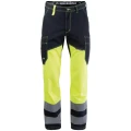 Spodnie Ostrzegawcze do pasa V-WORK Hi-Vis EN ISO 20471 - kolor żółty