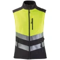 Damska Kamizelka Ostrzegawcza Odblaskowa Softshell Hi-Vis EN ISO 20471 - kolor żółty