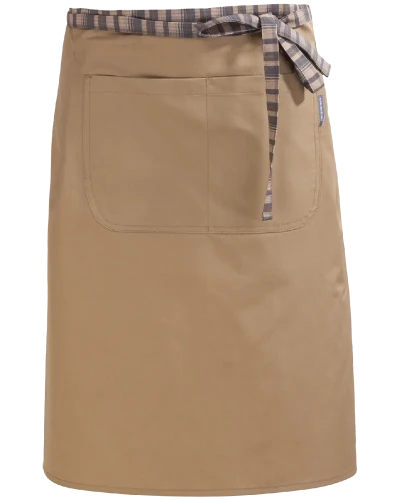 Zapaska z kieszeniami 75 cm - kolor beżowy