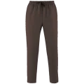 Scrubs spodnie do pasa damskie - kolor brązowy