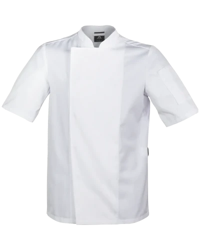 Męska Bluza Kucharska krótki rękaw - kolor biały