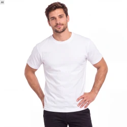 Koszulka T-shirt bawełniana - kolor biały