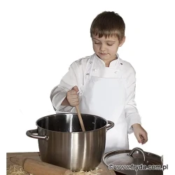 Fartuch kucharski JUNIOR - kolor biały