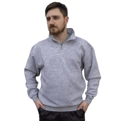 Bluza robocza bez kaptura - popielata