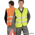 Kamizelka Ochronna-Ostrzegawcza Seledynowa