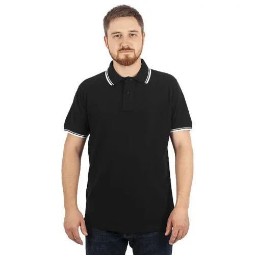 Koszulka Polo męska - kolor czarny