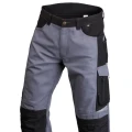 Profesjonalne Spodnie Robocze SILVER STONE No. 5618 - widok z przodu część górna