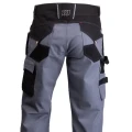 Profesjonalne Spodnie Robocze SILVER STONE No. 5618 - widok z tyłu część górna