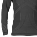 Koszulka termoaktywna z długim rękawem KB czarna - widok z przodu