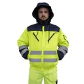 Kurtka PILOT Hi-Vis zółto-granatowa - przód