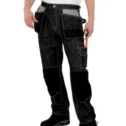 Spodnie robocze EXPERT Jeans black denim