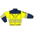 Kurtka PILOT Hi-Vis zółto-granatowa - widok z przodu