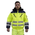 Kurtka PILOT Hi-Vis zółto-granatowa - przód