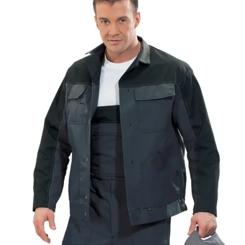 Bluza robocza do pasa WORK - kolor grafitowy