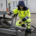 Kurtka PILOT Hi-Vis zółto-granatowa