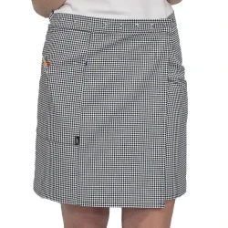 Zapaska 45 cm w pepitę - zapinana na napy