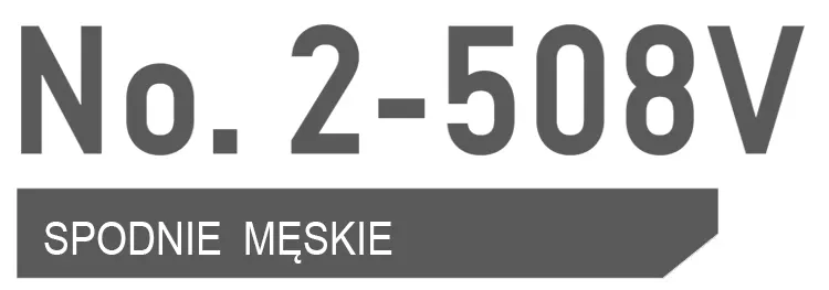 Spodnie Męskie No. 508V V-WORK FLEX