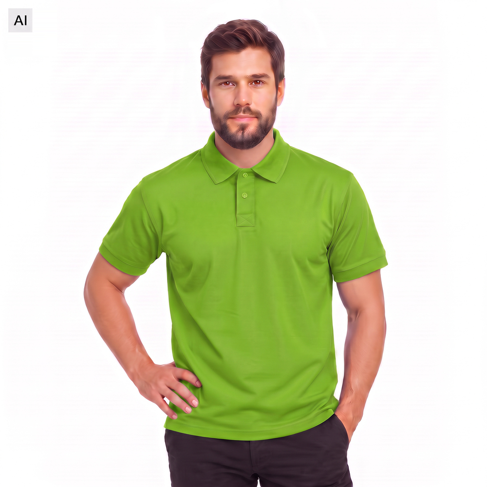 Koszulka Polo - kolor zielony