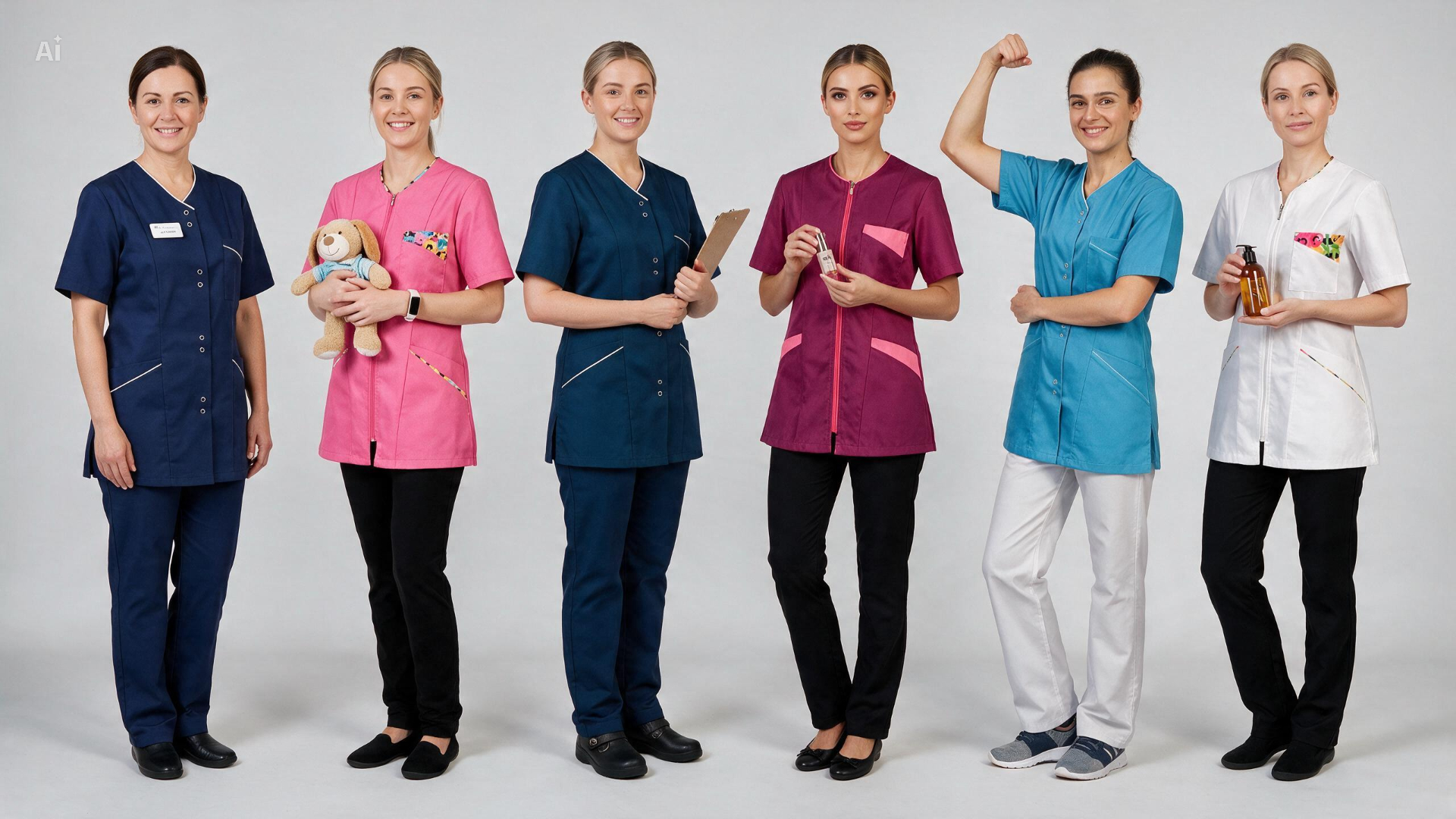 Wszechstronna bluza do pracy – od medycyny po branżę beauty i opiekę