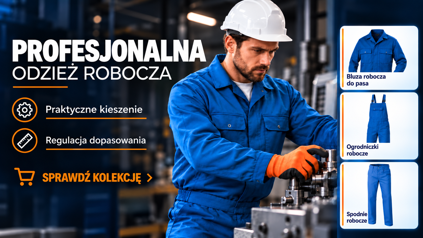 Profesjonalna odzież robocza - Kolekcja Standard
