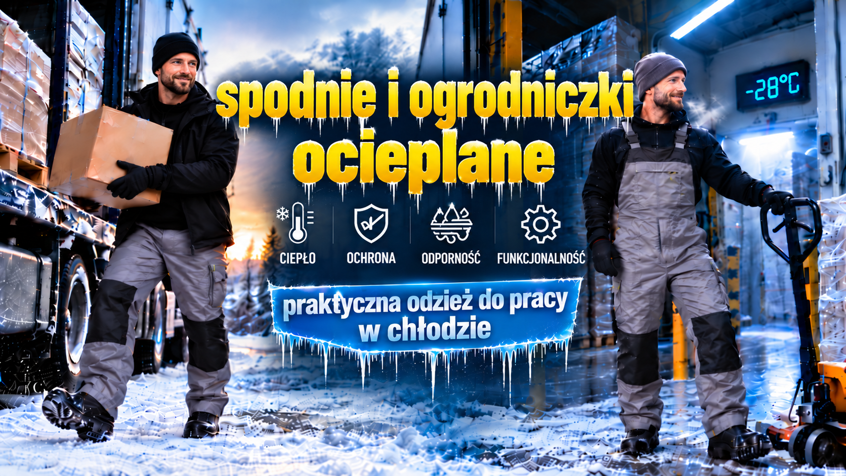 spodnie i ogrodniczki ocieplane – praktyczna odzież do pracy w zimnie