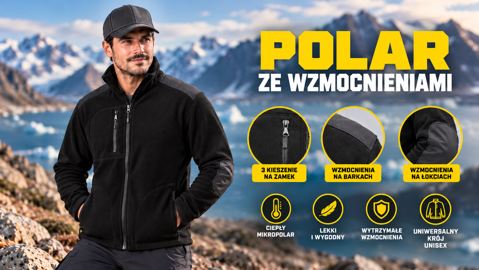 Polar roboczy ze wzmocnieniami